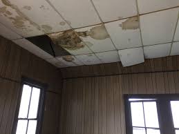 Charlotte restoration services water damage to ceiling